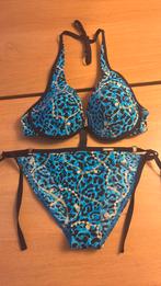 Sapph 75D/m zgan bikini beugrl pushup blauw print, Blauw, Ophalen of Verzenden, Zo goed als nieuw, Sapph
