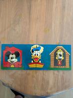 Disney wanddecoratie, Pluto, Donald, mickey jaren 80 vintage, Ophalen of Verzenden, Mickey Mouse, Gebruikt, Overige typen