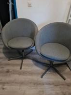 2 Ikea Draaistoelen - In Hoogte Verstelbaar, Huis en Inrichting, Ophalen, Gebruikt, Twee, Metaal