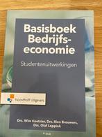 Basisboek Bedrijfseconomie - Studentenuitwerkingen, Ophalen of Verzenden, Gamma, Gelezen, HBO