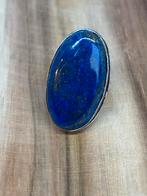 Lapis Lazuli Edelsteenring- Handgemaakt - Maat 16.5, Overige materialen, Blauw, Nieuw, Ophalen of Verzenden