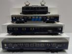 NS set: Marklin 1101 + 3x NS rijtuigen blauw. (H0), Hobby en Vrije tijd, Modeltreinen | H0, Wisselstroom, Ophalen of Verzenden