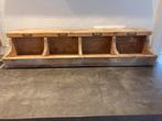 Gruttersbak - nieuw gemaakt - oud grenen - 88 cm, Ophalen, Nieuw