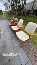 Set van Teeffelen stoelen, Huis en Inrichting, Stoelen, Ophalen, Zo goed als nieuw