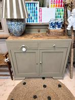 Dressoir ladekast commode art deco vitage babykamer taupe, Ophalen, 50 tot 70 cm, Nvt, Nvt