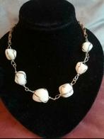 Zilverkleurige grove ketting met witte stenen.
62 cm, Sieraden, Tassen en Uiterlijk, Kettingen, Ophalen of Verzenden, Zo goed als nieuw