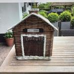 Rieten Villa voor hond of kat, Dieren en Toebehoren, Ophalen of Verzenden, Zo goed als nieuw, Minder dan 75 cm, Minder dan 65 cm