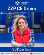 ZZP CE CHAUFFEUR, Vacatures, 33 - 40 uur, LBO / VMBO, Freelance of Uitzendbasis