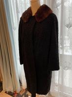 Vintage bontjas maat 42/44 in zeer goede staat, Kleding | Dames, Ophalen of Verzenden, Zo goed als nieuw, Maat 42/44 (L), Zwart