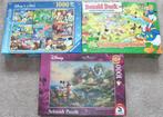 Diverse *** PUZZELS DISNEY *** 3 stuks, Ophalen of Verzenden, 500 t/m 1500 stukjes, Zo goed als nieuw, Legpuzzel