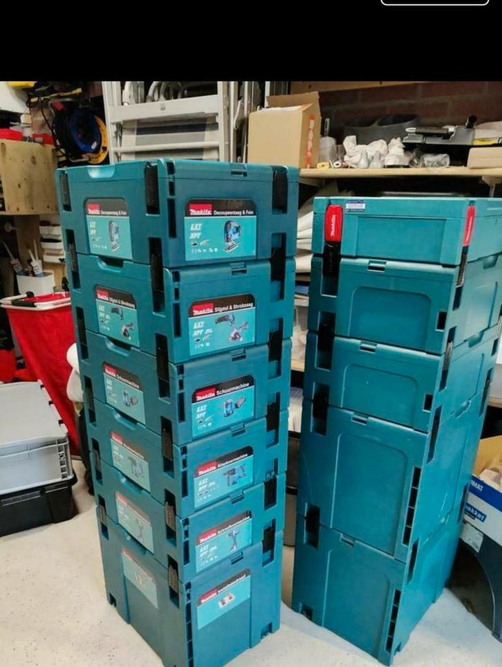 Makita MBOX stickers Macpak (STICKER-ART), Doe-het-zelf en Verbouw, Gereedschapskisten, Nieuw, Verzenden