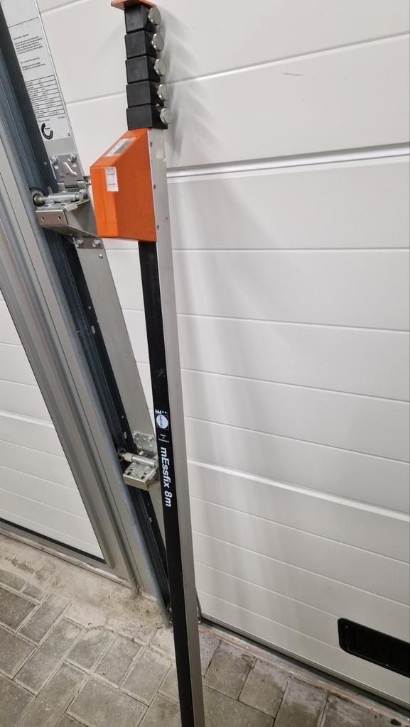 Nedo Messfix-S 8m Telescopische Meetstok, Doe-het-zelf en Verbouw, Meetapparatuur, Nieuw, Afstand, Ophalen of Verzenden