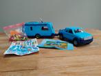 Zolderopruiming Playmobil. 9502 pickup truck met caravan., Ophalen of Verzenden, Zo goed als nieuw