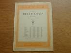 Beethoven sonate - piano, Muziek en Instrumenten, Bladmuziek, Piano, Gebruikt, Ophalen of Verzenden, Artiest of Componist