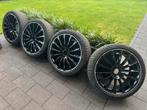 19 inch Mercedes A-klasse W177 Amg velgen + banden 19” 5x112, Gebruikt, Banden en Velgen, All Season, Personenwagen