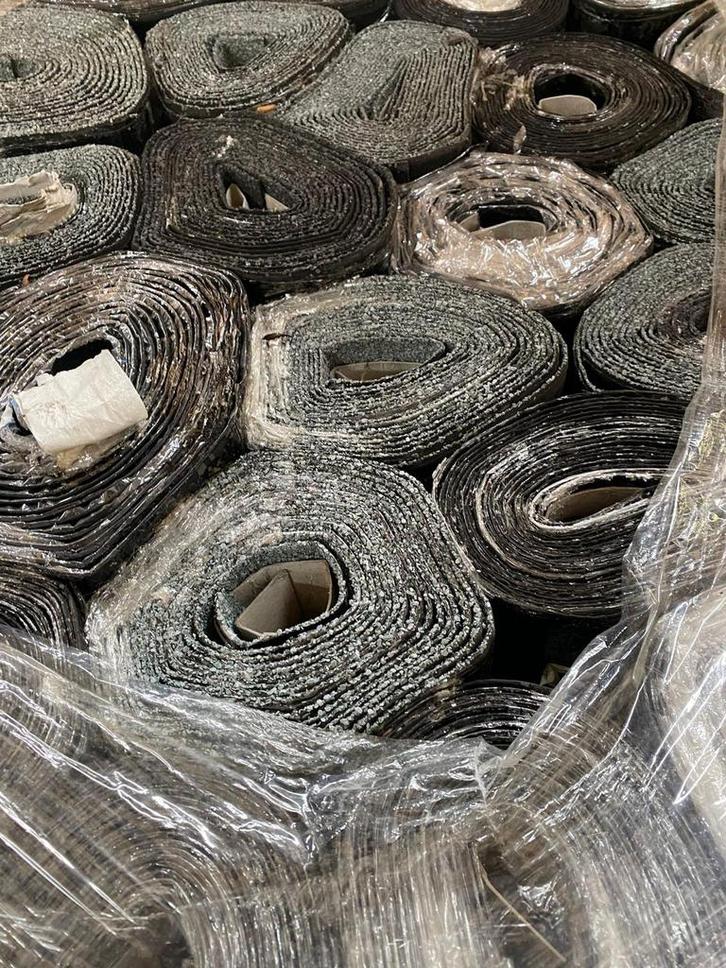 Dakleer, Doe-het-zelf en Verbouw, Dakpannen en Dakbedekking, Zo goed als nieuw, Dakleer, Overige materialen, Zwart, 15 m² of meer