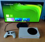 xbox series s met controller en monitor, Ophalen, Zo goed als nieuw, Xbox Series S