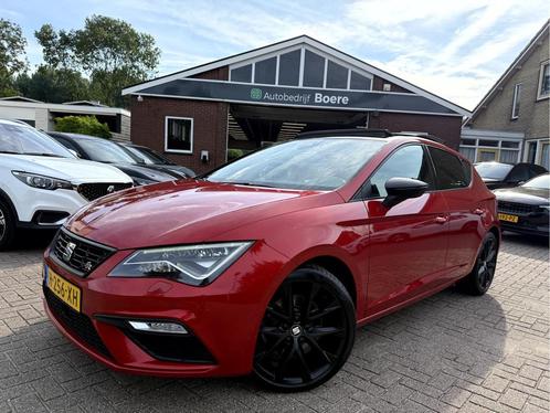 SEAT Leon 1.5 TSI FR Ultimate Edition Black Panoramadak, Cam, Auto's, Seat, Bedrijf, Te koop, Leon, ABS, Achteruitrijcamera, Adaptive Cruise Control