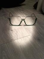 Vintage bril transparant zonnenbril, Ophalen of Verzenden, Zo goed als nieuw