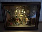 Katten Café - Kijkkast, Roombox, Poppenhuis - miniatuur, Verzamelen, Poppenhuizen en Toebehoren, Ophalen of Verzenden, Nieuw, Poppenhuis