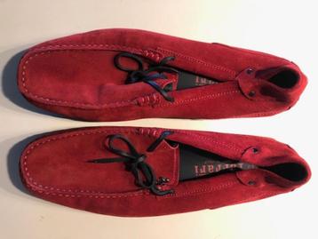 Tod’s  Ferrari Loafers Heren – Rood – Maat 8  Geheel Nieuw beschikbaar voor biedingen