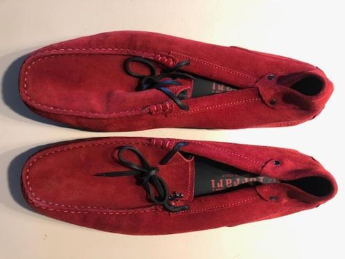 Tod’s  Ferrari Loafers Heren – Rood – Maat 8  Geheel Nieuw, Kleding | Heren, Schoenen, Nieuw, Loafers, Overige kleuren, Verzenden
