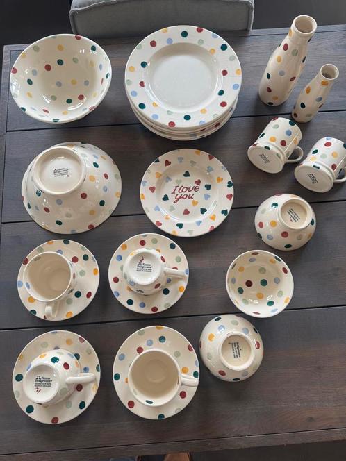 Emma Bridgewater COMPLEET aangeboden. GEEN LOSSE ITEMS, Huis en Inrichting, Keuken | Servies, Gebruikt, Bord(en), Overige stijlen