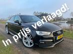 Audi A3 Limousine 1.4 TFSI CoD Ambition Automaat / 2x S-line, Auto's, Gebruikt, 150 pk, Leder en Stof, Zwart