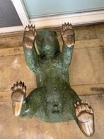 Jaren 70 bronzen beren salontafel, kleur groen, bronze, Ophalen