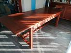 Eetkamertafel model Schuitema., Huis en Inrichting, Gebruikt, 200 cm of meer, Rechthoekig, 50 tot 100 cm