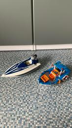 Playmobil politieboot en of vissersboot, Gebruikt, Ophalen