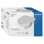 Geberit 280 Basic wandcloset pack, diepspoel met zitting, Ophalen of Verzenden, Nieuw, Steen, Toilet