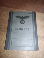 Duitse wehrpass ww2, Ophalen of Verzenden, Zo goed als nieuw