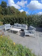 Aluminium Loungeset, Tuin en Terras, Tuinsets en Loungesets, 5 zitplaatsen, Gebruikt, Bank, Aluminium