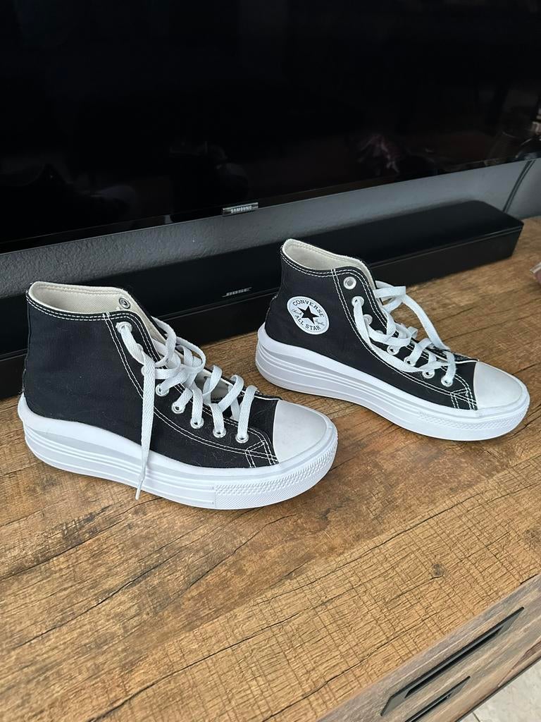 all star, Ophalen of Verzenden, Zo goed als nieuw, Zwart, Sneakers of Gympen