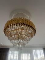 Luxe Kroonluchter goud, Huis en Inrichting, Lampen | Kroonluchters, Ophalen, Zo goed als nieuw
