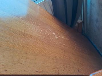 Eiken salontafel  beschikbaar voor biedingen