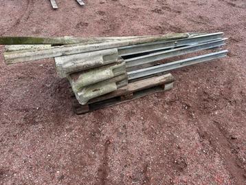 Heras hekwerk zware staanders doorsteek IPE en beton beschikbaar voor biedingen