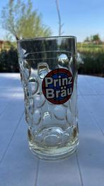 Bierpul 1 liter - PRINZ BRÂU - vintage, Ophalen of Verzenden, Zo goed als nieuw, Pul(len), Overige merken