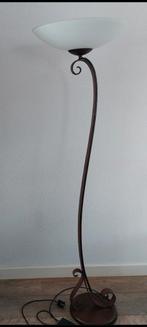 Vintage vloerlamp met dimmer., Huis en Inrichting, Lampen | Vloerlampen, Ophalen, Zo goed als nieuw, 150 tot 200 cm