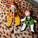 Oude Houten Trekpoppetjes, Antiek en Kunst, Antiek | Speelgoed, Ophalen of Verzenden