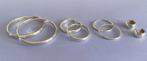 Zilveren oorbellen / oorringen vintage, Ophalen of Verzenden, Zilver, Zilver, Hangers
