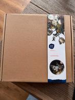 Heinen Delfts Blauw wandbord nachtvlinder, Ophalen of Verzenden, Nieuw