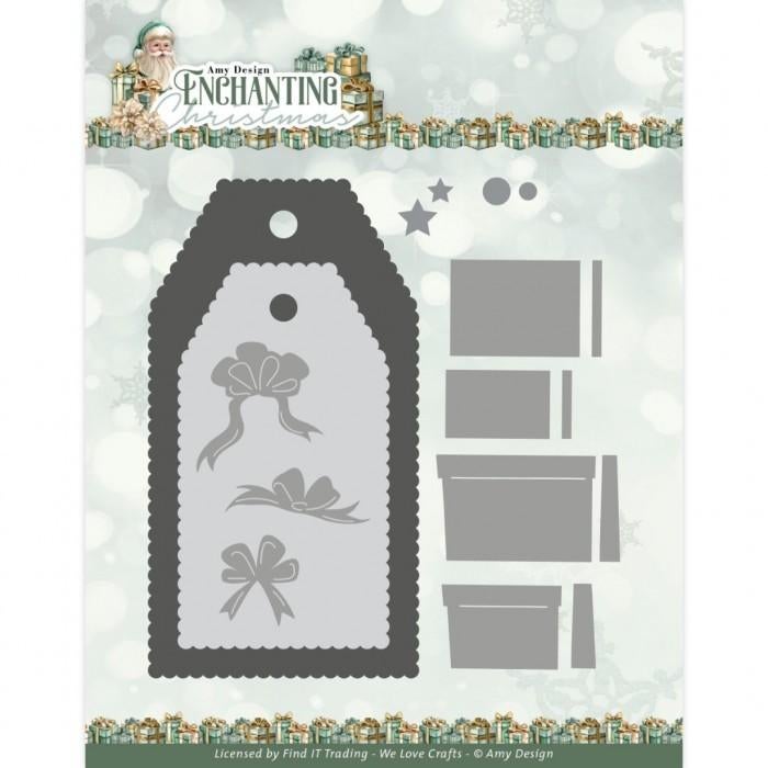 Amy Design Enchanting Christmas Enchanting Presents ADD10316, Hobby en Vrije tijd, Kaarten | Zelf maken, Kerst, ., Nieuw, Ophalen of Verzenden
