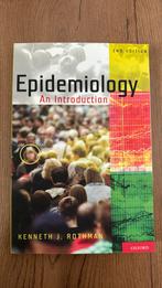 Epidemiology An Introduction, Kenneth Rothman, Boeken, Schoolboeken, Ophalen of Verzenden, Zo goed als nieuw