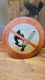 Vuur verboden bord, Ophalen of Verzenden, Reclamebord