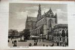 Ansichtkaart Groote Kerk Haarlem, Ophalen of Verzenden, 1920 tot 1940, Noord-Holland
