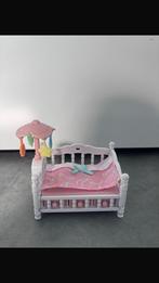 Sylvanian families 5534 bed voor drieling met mobiel, Ophalen, Zo goed als nieuw, Poppenhuis