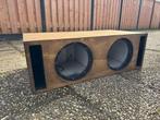 Subwoofer kist 2x 10” (op maat gemaakt), Auto diversen, Autospeakers, Ophalen, Zo goed als nieuw