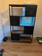 Vakkenkast, Huis en Inrichting, Kasten | Boekenkasten, Ophalen, Met deur(en), 50 tot 100 cm, Zo goed als nieuw